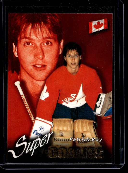 1996 Semic Wien - Super Goalies - Patrick Roy #SG7