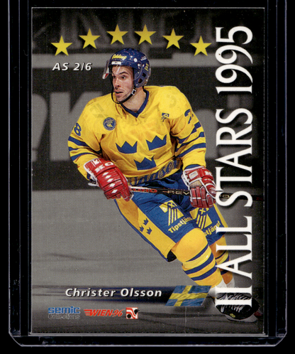 1996 Semic Wien - All-Stars 1995 - Timo Jutila / Christer Olsson #AS2