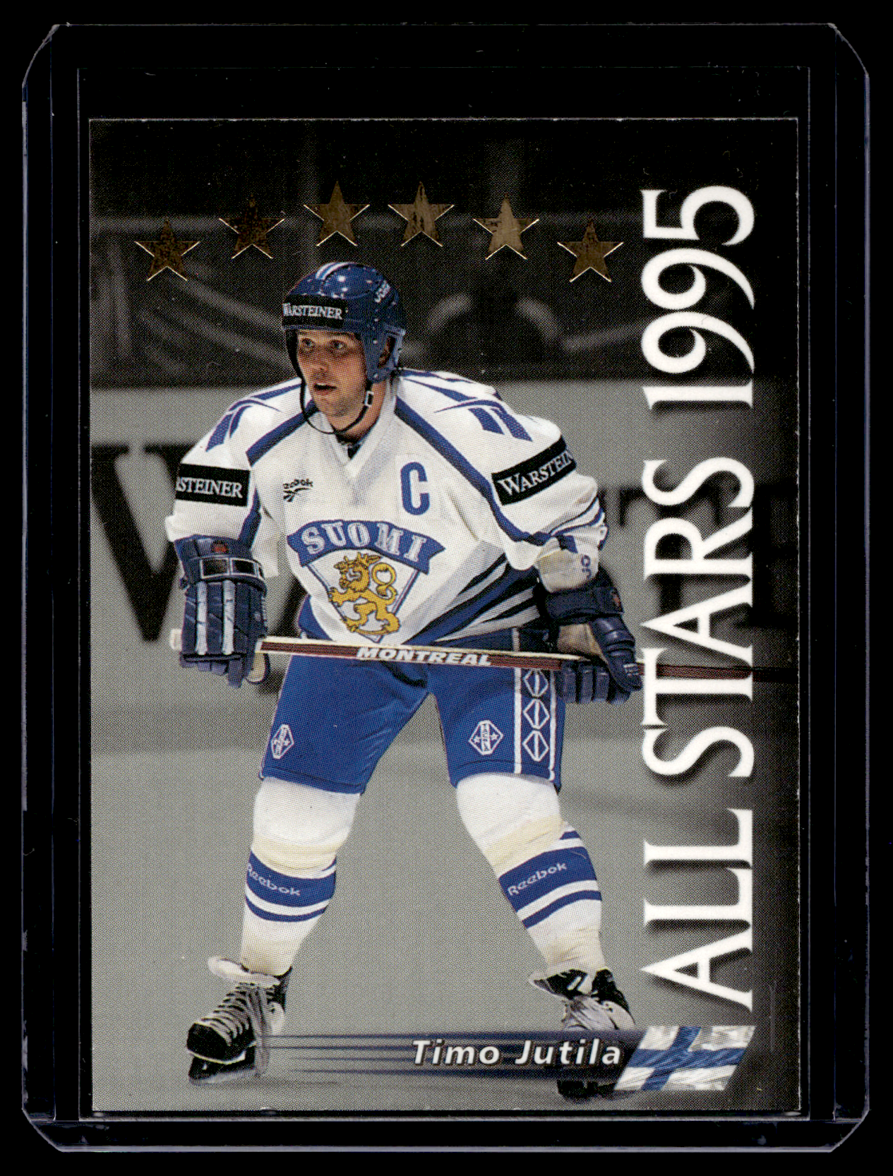 1996 Semic Wien - All-Stars 1995 - Timo Jutila / Christer Olsson #AS2