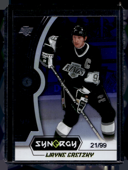 2018-19 Upper Deck Synergy - Purple - Legends - Wayne Gretzky #40 /99