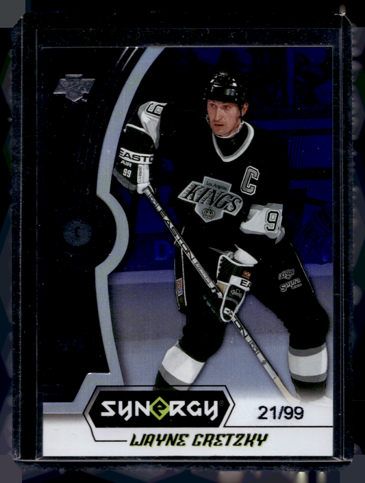 2018-19 Upper Deck Synergy - Purple - Legends - Wayne Gretzky #40 /99