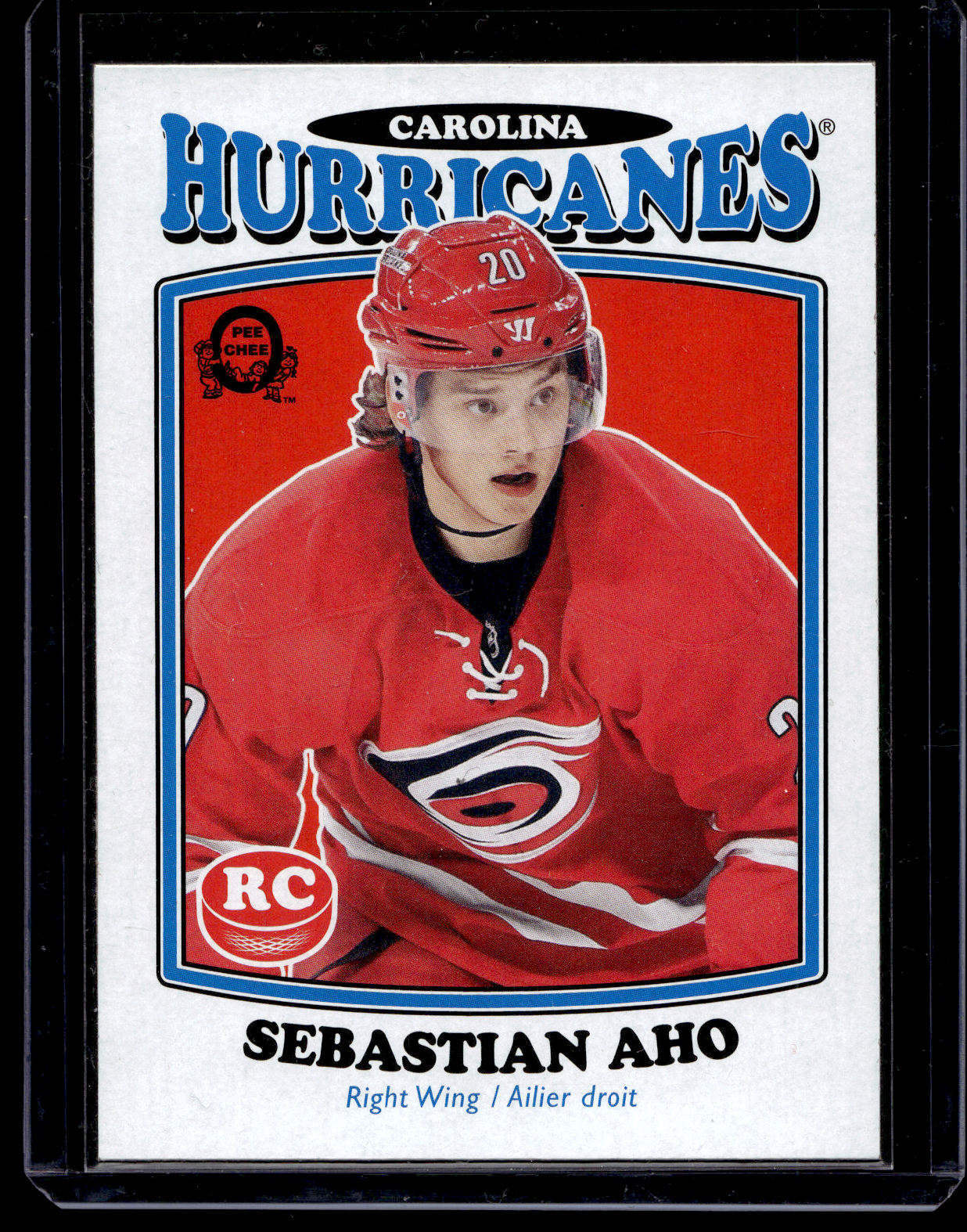 2016-17 Upper Deck - O-Pee-Chee Update - Retro Blank Back - Marquee Rookies - Sebastian Aho #687 RC