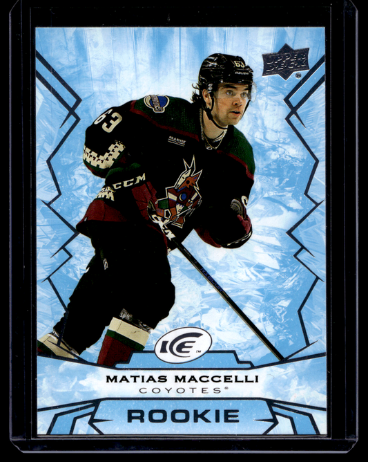 2022-23 Upper Deck Ice - Rookies - Matias Maccelli #120 RY