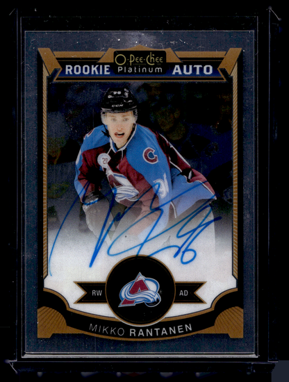 2015-16 Upper Deck OPC Platinum - Rookie Autographs - Mikko Rantanen #181 RY