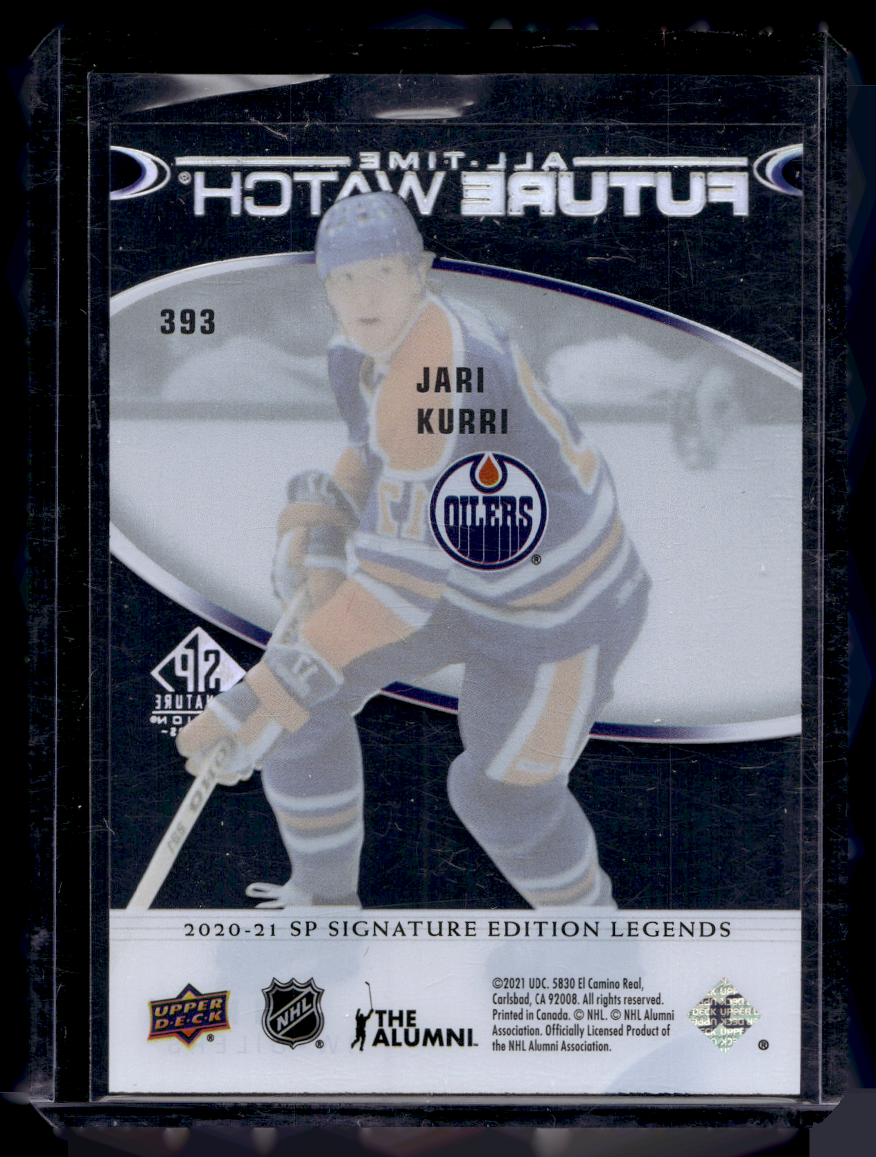 2020-21 Upper Deck SP Signature Edition Legends - Acetate - All-Time Future Watch - Jari Kurri #393