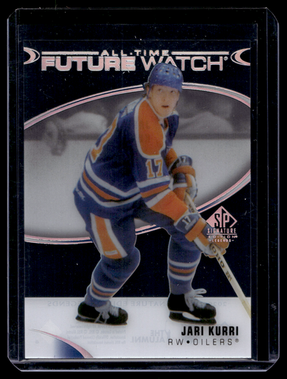 2020-21 Upper Deck SP Signature Edition Legends - Acetate - All-Time Future Watch - Jari Kurri #393