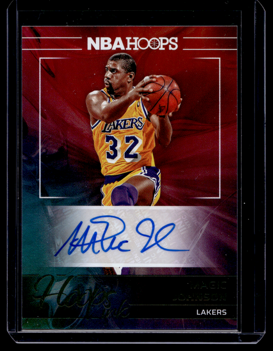 2024-25 Panini NBA Hoops - Hoops Ink - Magic Johnson #HI-MAG