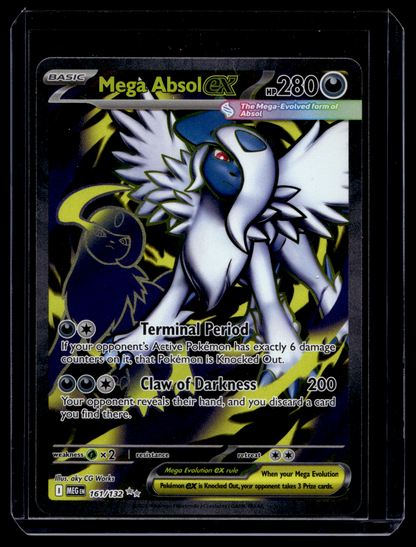 2025 Pokemon - Mega Evolutions - Ultra Rare - Mega Absol EX #161