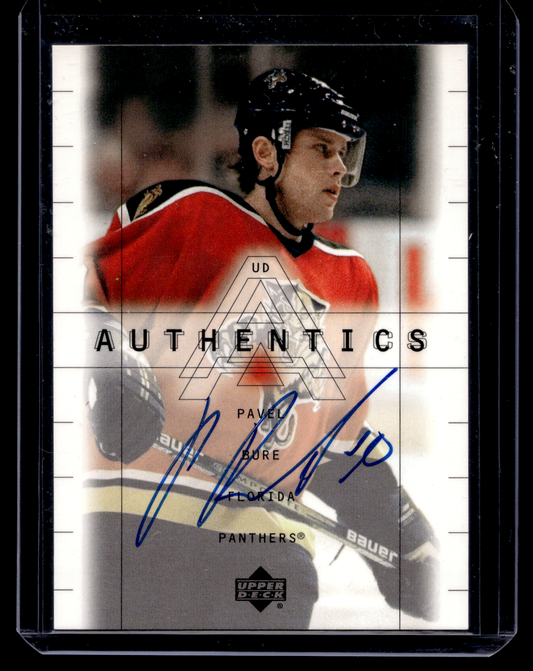 1999-00 Upper Deck Gold Reserve - UD Authentics - Pavel Bure #PB