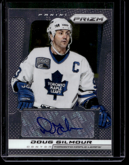 2013-14 Panini Prizm - Autographs - Doug Gilmour #A-DG