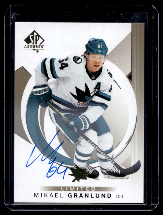 2024-25 Upper Deck SP Authentic - Limited Autographs - Mikael Granlund #61