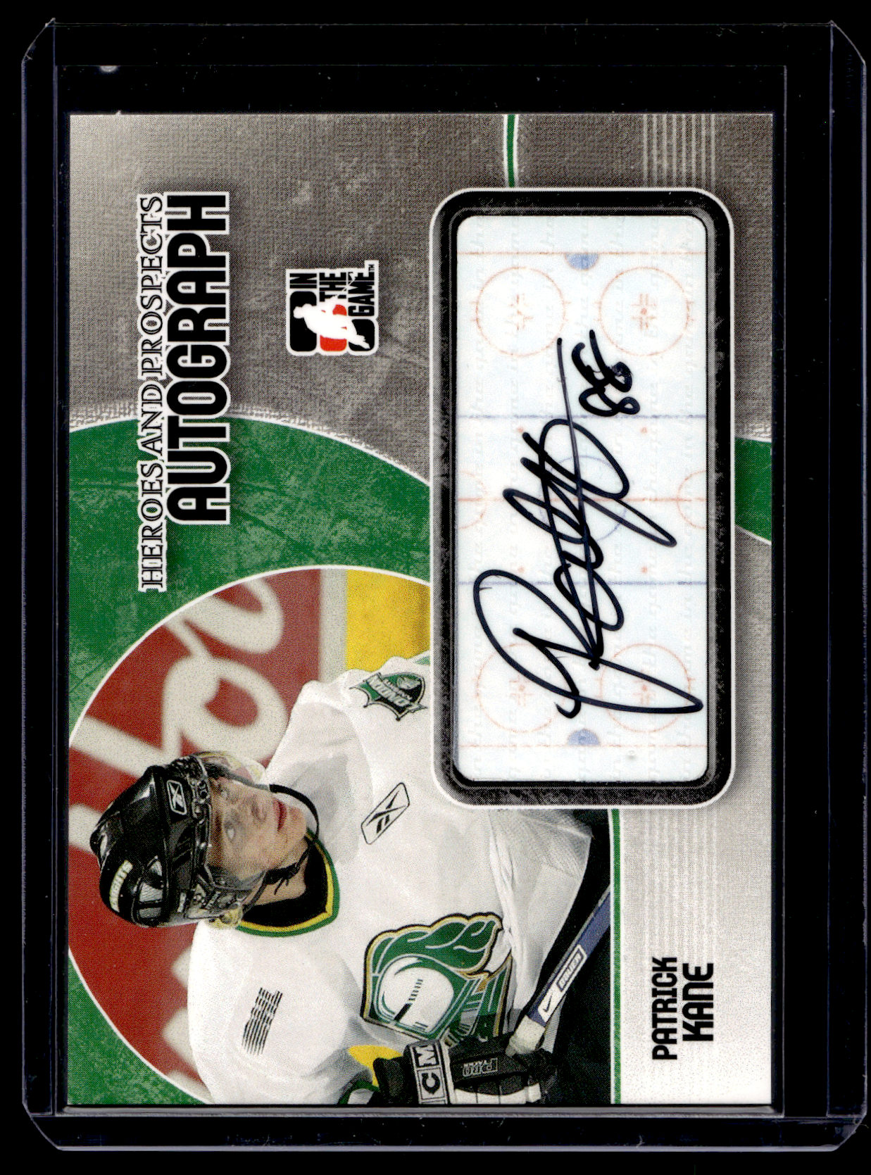2007-08 In the Game Heroes and Prospects - Autographs - Patrick Kane #A-PK RY