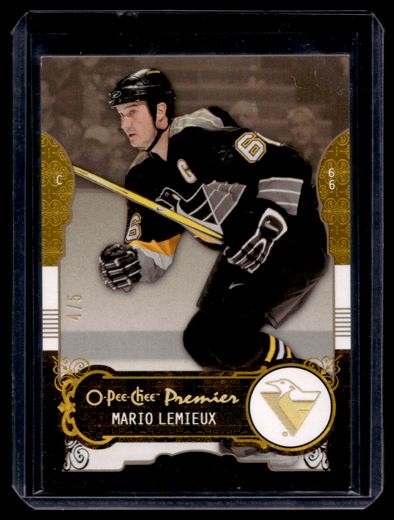 2008-09 O-Pee-Chee Premier - Gold Spectrum - Mario Lemieux #19 /5