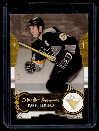 2008-09 O-Pee-Chee Premier - Gold Spectrum - Mario Lemieux #19 /5