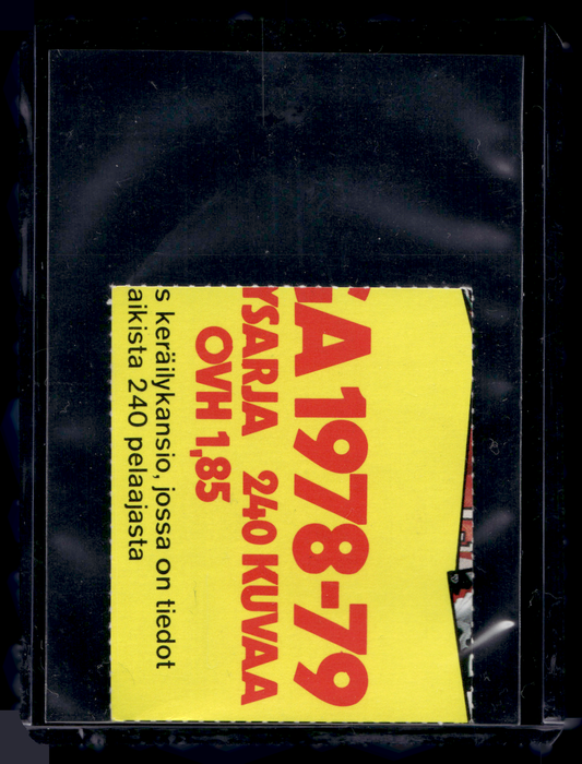 1978-79 Kiekkoilijat kuvina - Juhani Tamminen #208