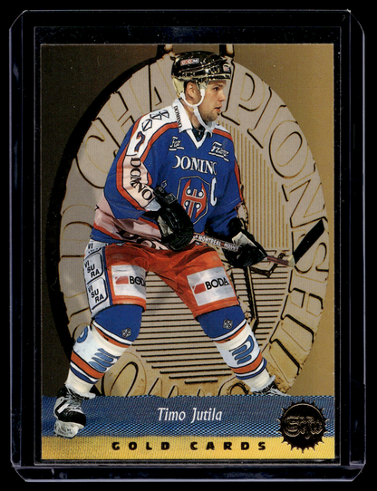 1995-96 Sisu - Gold Cards - Timo Jutila #6