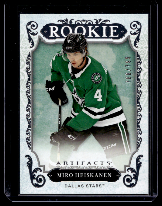2018-19 Upper Deck Artifacts - Rookie Redemptions - Miro Heiskanen #RED190 /799 RY