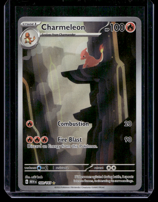 2023 Pokemon - Scarlet & Violet - 151 - Illustration Rare - Charmeleon #169