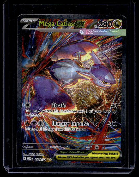 2025 Pokemon - Mega Evolutions - Special Illustration Rare - Mega Latias EX #181