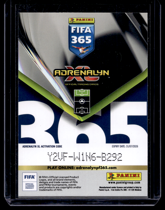 2026 Panini Adrenalyn XL FIFA 365 - Fan Favourites Red - Erling Haaland #FAN96