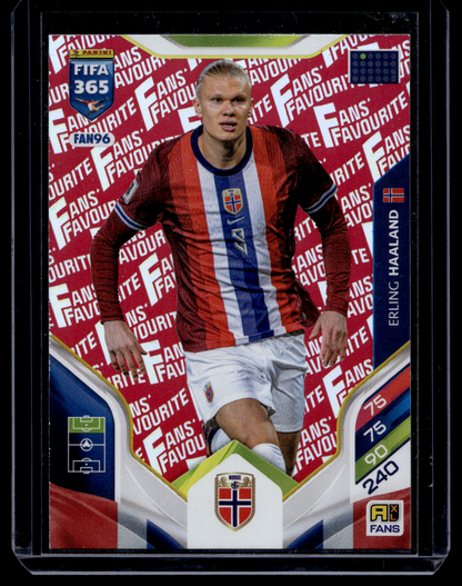 2026 Panini Adrenalyn XL FIFA 365 - Fan Favourites Red - Erling Haaland #FAN96