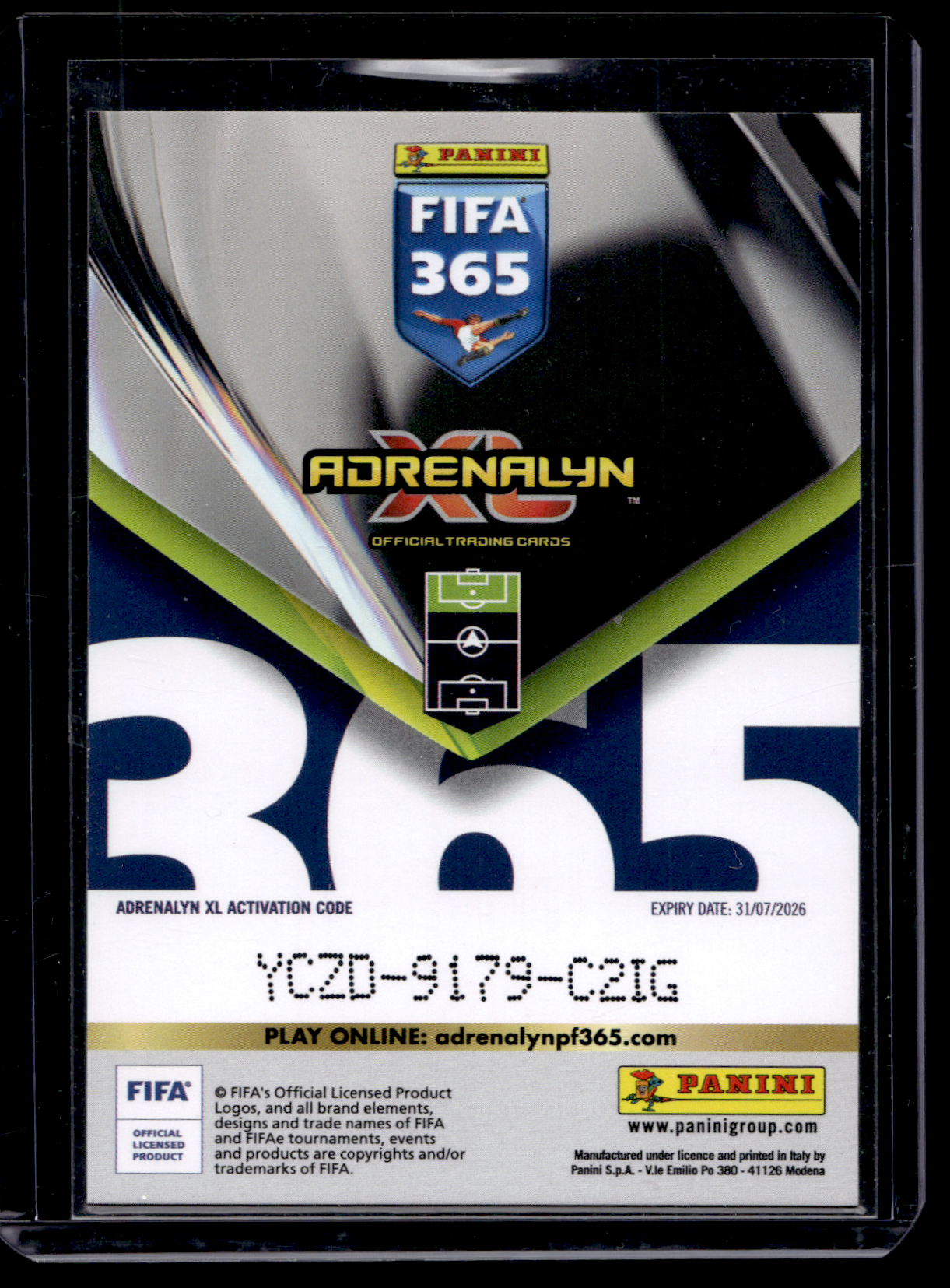 2026 Panini Adrenalyn XL FIFA 365 - Fan Favourites Pink - Michael Owen #FAN58