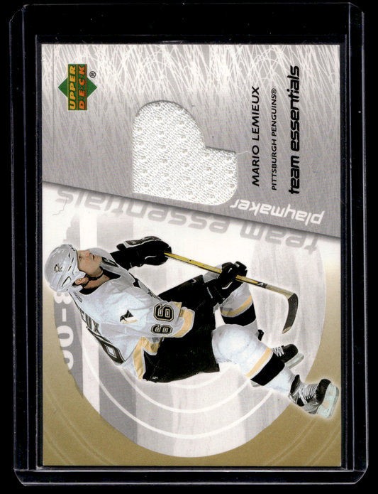 2003-04 Upper Deck - Team Essentials Jerseys - Mario Lemieux #TP-ML
