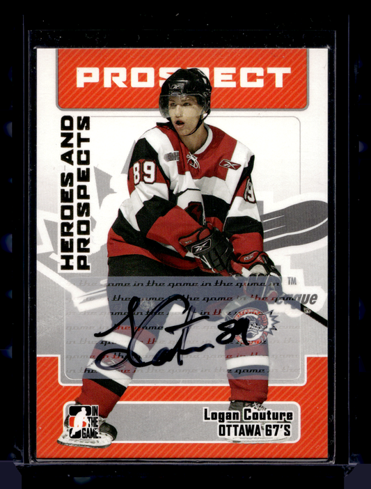 2006-07 In the Game Heroes and Prospects - Autographs - Logan Couture #A-LC PRC
