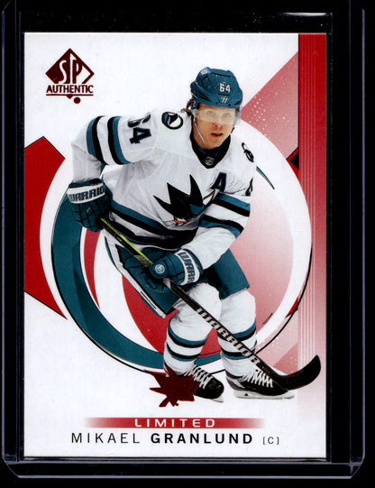 2024-25 Upper Deck SP Authentic - Limited Red - Mikael Granlund #61