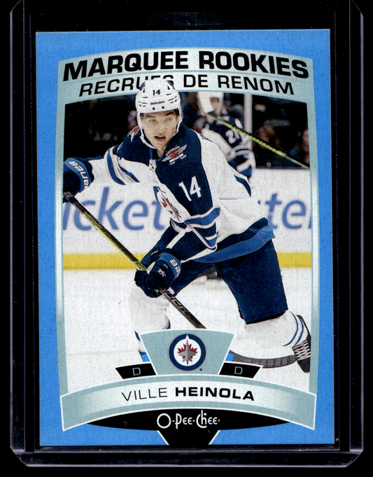 2019-20 Upper Deck - O-Pee-Chee Update - Blue - Marquee Rookies - Ville Heinola #625 RY