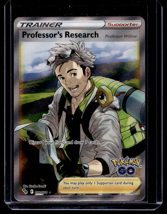 2023 Pokemon Scarlet & Violet - Scarlet & Violet - Ultra Rare - Professor's Research #078
