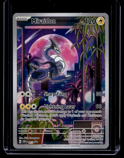 2023 Pokemon - Scarlet & Violet - Black Star Promos - Promos - Miraidon #013