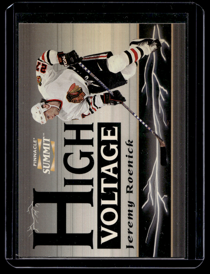 1996-97 Pinnacle High Voltage - Executive Master Set - Jeremy Roenick -  XXX/600