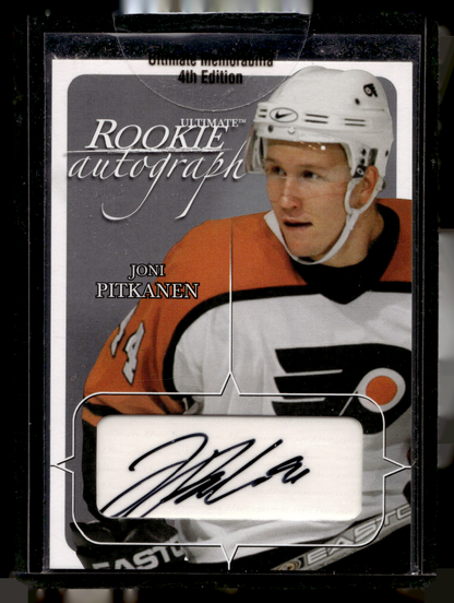2003-04 In the Game Ultimate Memorabilia 4th Edition - Joni Pitkanen #113 /100 RY