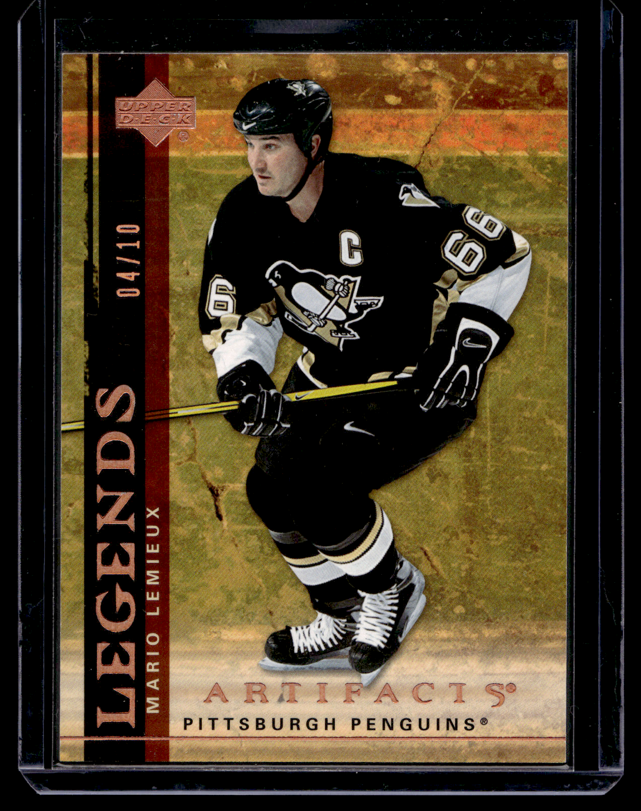 2007-08 Upper Deck Artifacts - Bronze - Legends - Mario Lemieux #102 /10