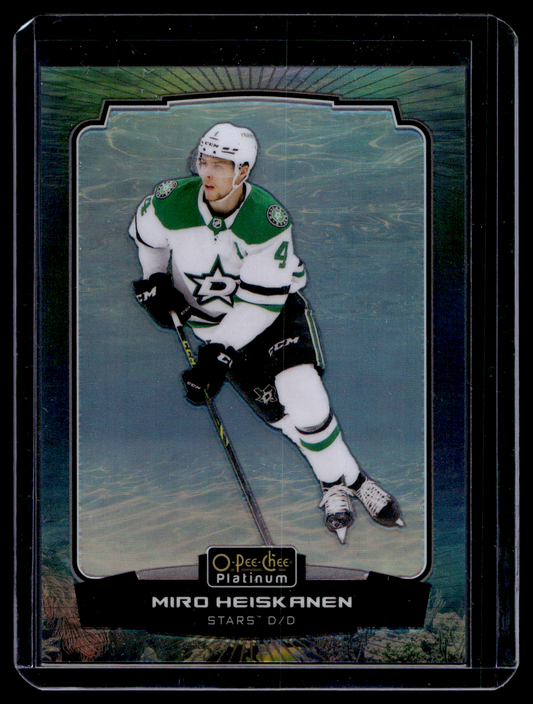 2022-23 Upper Deck OPC Platinum - Aquamarine - Miro Heiskanen #75 /149