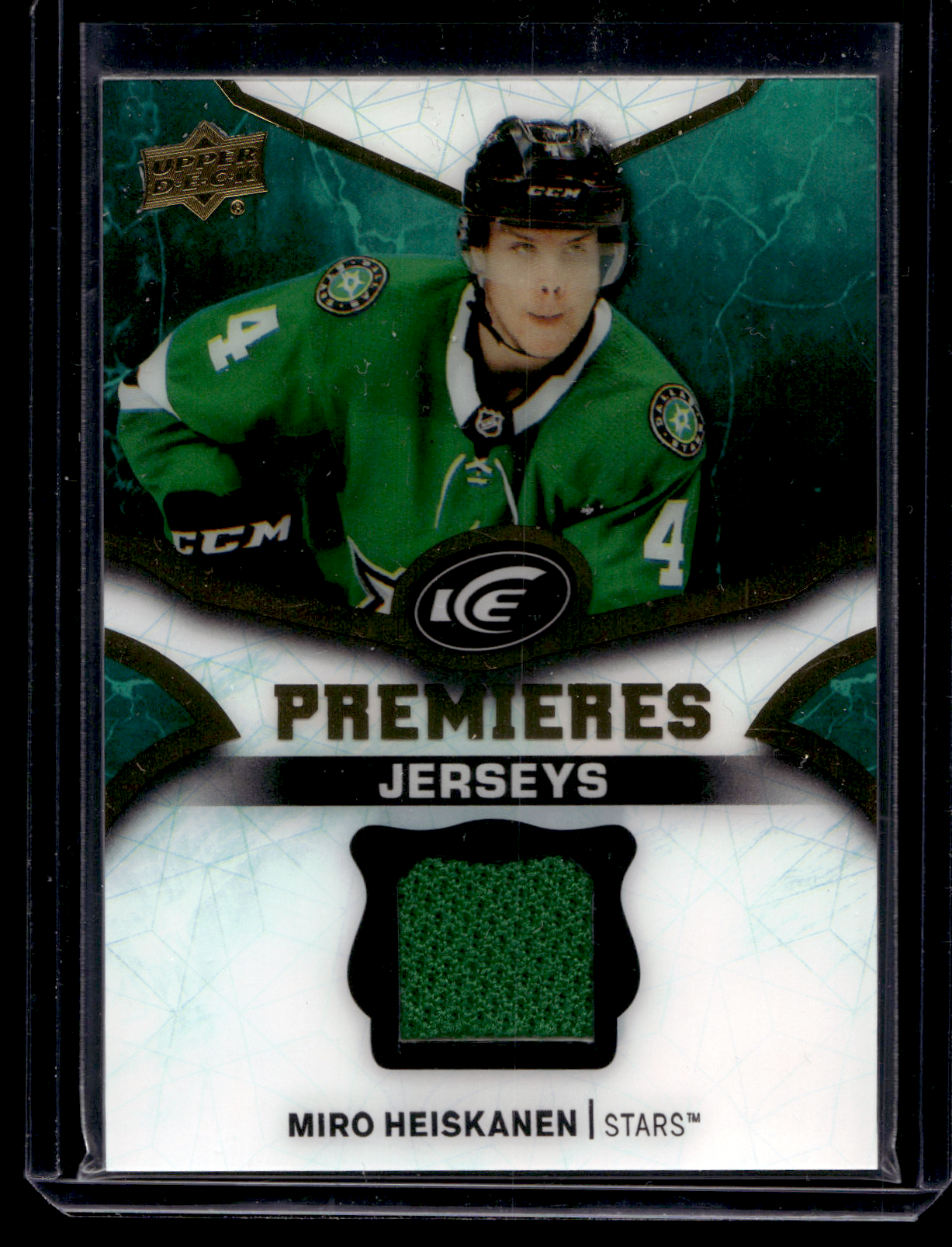 2018-19 Upper Deck Ice - Ice Premieres Jerseys - Miro Heiskanen #IPJ-MH RY