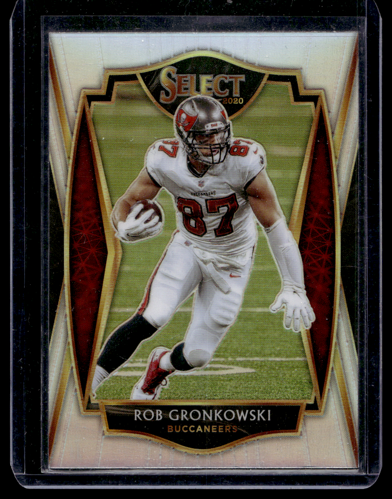 2020 Panini Select - Silver Prizm - Premier Level - Rob Gronkowski #141