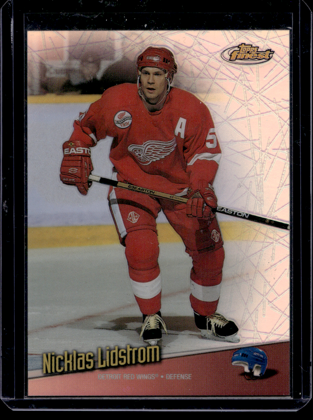 1998-99 Topps Finest - No-Protector Refractor - Nicklas Lidstrom #119