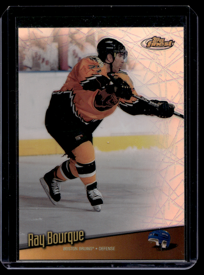 1998-99 Topps Finest - No-Protector Refractor - Ray Bourque #101