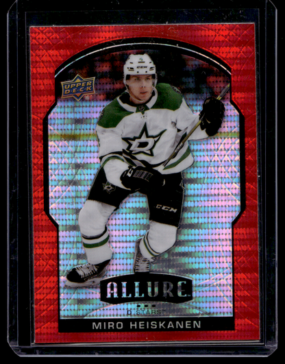 2020-21 Upper Deck Allure - Red Rainbow - Miro Heiskanen #41