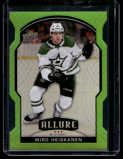 2020-21 Upper Deck Allure - Green Quartz - Miro Heiskanen #41 /99
