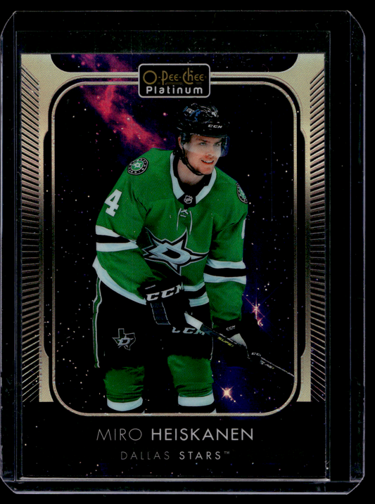2021-22 Upper Deck OPC Platinum - Cosmic - Miro Heiskanen #140 /65