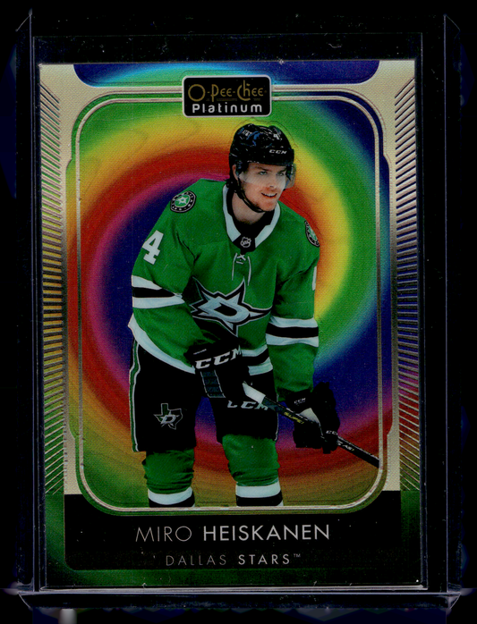 2021-22 Upper Deck OPC Platinum - Rainbow Color Wheel - Miro Heiskanen #140