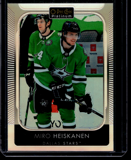 2021-22 Upper Deck OPC Platinum - Rainbow - Miro Heiskanen #140