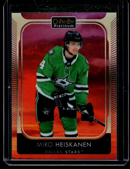 2021-22 Upper Deck OPC Platinum - Sunset - Miro Heiskanen #140
