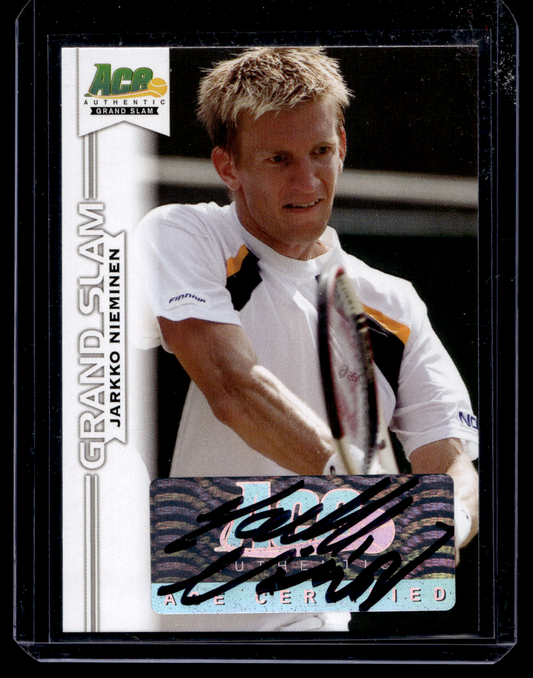 2013 Ace Authentic Grand Slam - Jarkko Nieminen #BA-JN1