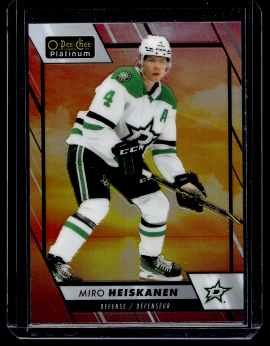 2023-24 Upper Deck OPC Platinum - Sunset - Miro Heiskanen #58