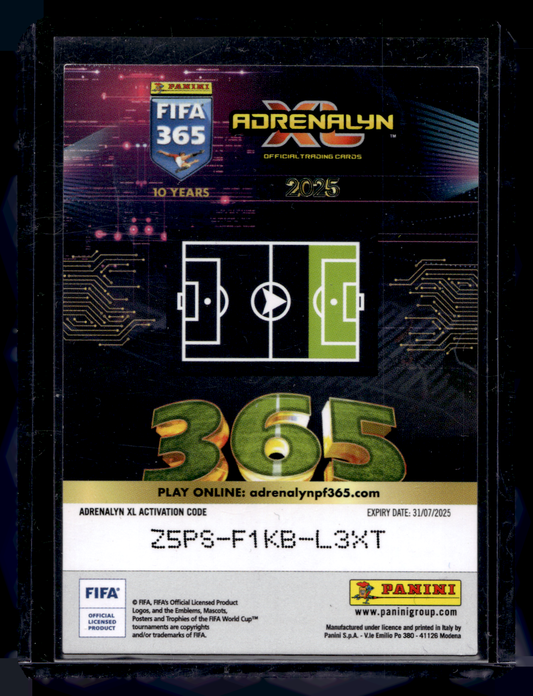 2025 Panini Adrenalyn XL Fifa 365 - Limited Edition Premium Gold - Lamine Yamal