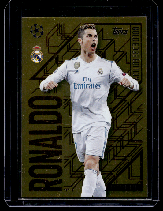 2024-25 Topps Match Attax UEFA Club Competitions - Gold Edge Edition - Cristiano Ronaldo #GE7